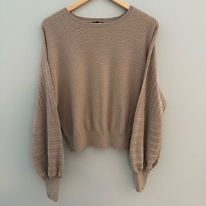 Express XS Tan Sweater